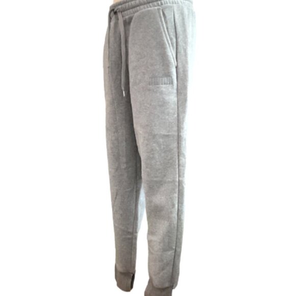 Puma Men's Fleece Jogger Sweatpants Gray Sz L #86G - Picture 4 of 8